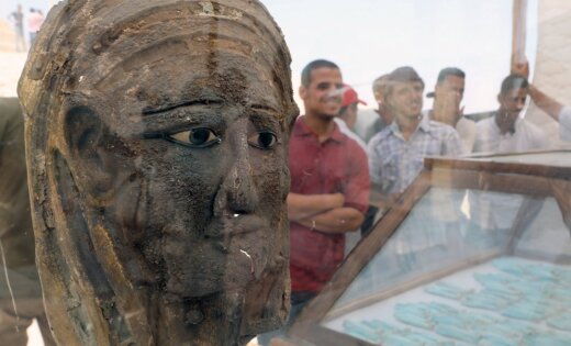   Archaeologists discover a mummification workshop in Egypt 