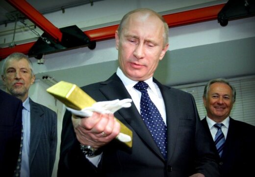 Россия закупила рекордные объемы золота со времен распада СССР