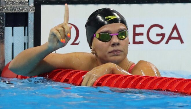 Плавание. Ефимова в Рио вышла в полуфинал со вторым результатом