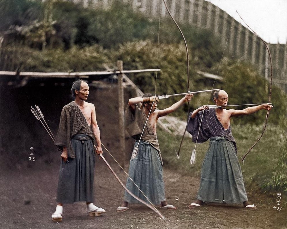 Редкие фотографии самураев эпохи Мэйдзи 