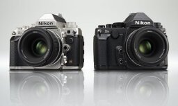 'Nikon' iepriecina fotogrāfus ar jaunu retro stila spoguļkameru 'Df'