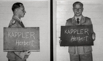 Nacistu slepkava Kaplers, kurš no soda aizbēga čemodānā