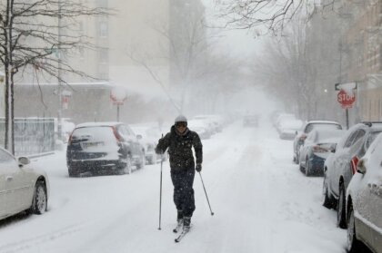 Rīgai tuvojas pamatīgs sniegputenis