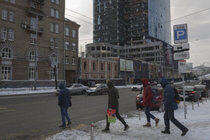 Kijivā sestdienas rītā atkal dzirdami sprādzieni