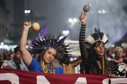 Masu protestos Brazīlijā nosoda eksprezidenta atbalstītāju iebrukumu Kongresa namā