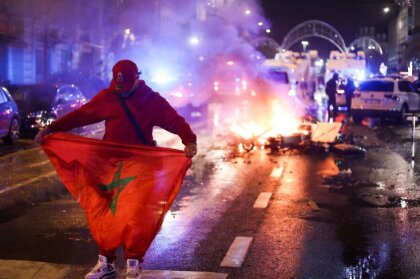 Марокканские болельщики устроили погромы в Бельгии после футбольного матча в Катаре