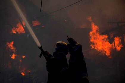 ВИДЕО. Взрыв и огромный столб пламени под Петербургом: взорвался газопровод