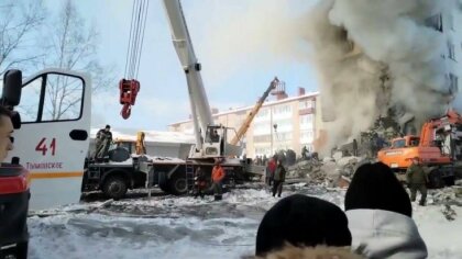 ВИДЕО. Девять человек погибли из-за взрыва газа на Сахалине