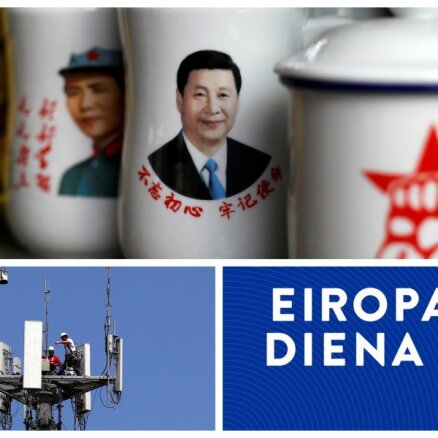 'Eiropas diena': Vācijas lobijs draudzībai ar Ķīnu un 5G potenciālā atkarība