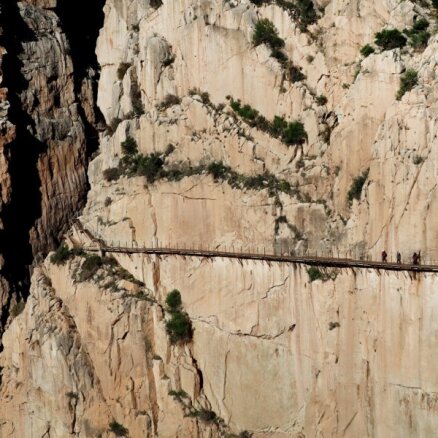 'Caminito del Rey' – pasaulē bīstamākā taka vai tūristu magnēts?