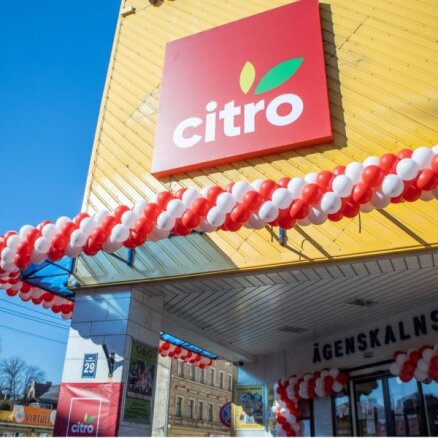 Ieguldot vienu miljonu eiro, 'Citro' paplašina veikalu tīklu Rīgā
