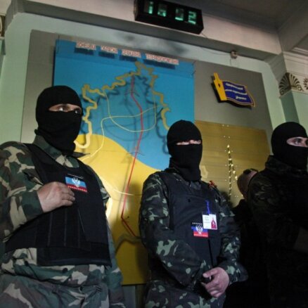Ополченцы захватили телекомпанию "Донбасс"