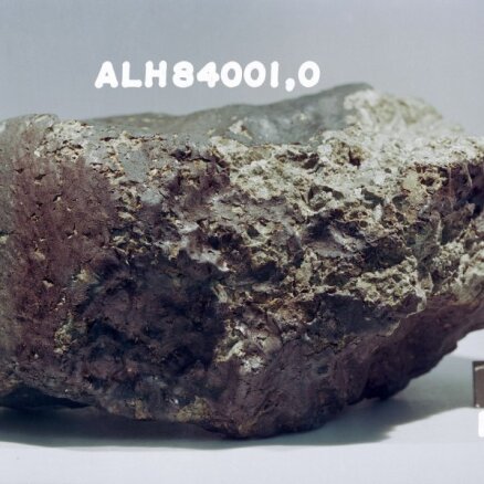 Slavenā meteorīta ALH 84001 organiskās molekulas atkal nonāk 'zem lupas'