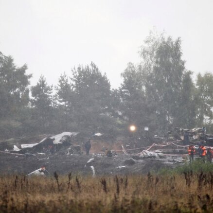 'Lokomotiv' aviokatastrofa: piloti bijuši skaidrā