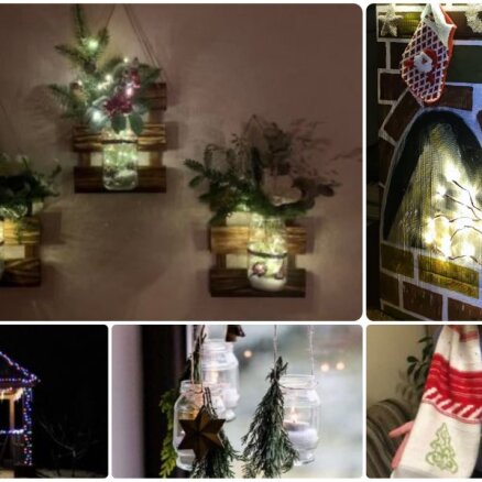 Ziemassvētkus gaidot: 'Māja&Dārzs' lasītāju pašdarinātās dekorācijas
