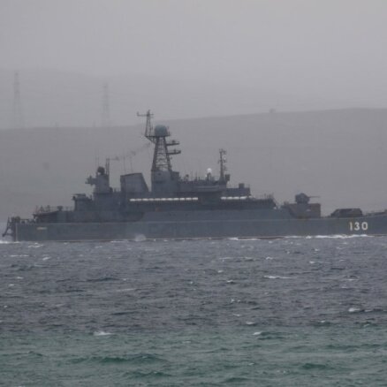 Seši Krievijas karakuģi dodas uz mācībām Melnajā jūrā