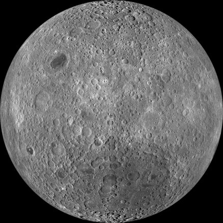 Опубликована фотография обратной стороны Луны