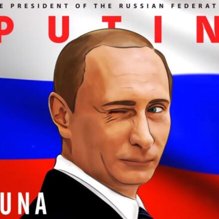 Jauna dziesma par Putinu iekļūst Krievijas 'iTunes' trijniekā
