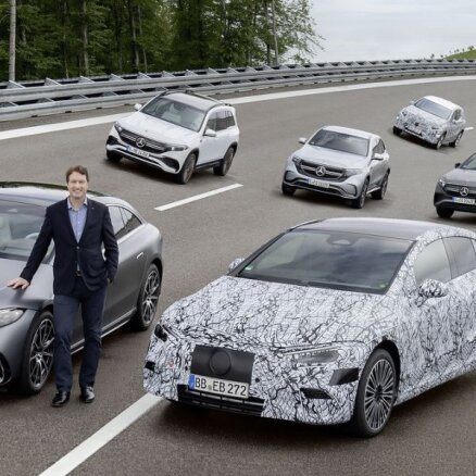 'Mercedes-Benz' plāno līdz 2030. gadam pilnībā pāriet uz elektroautomobiļu ražošanu