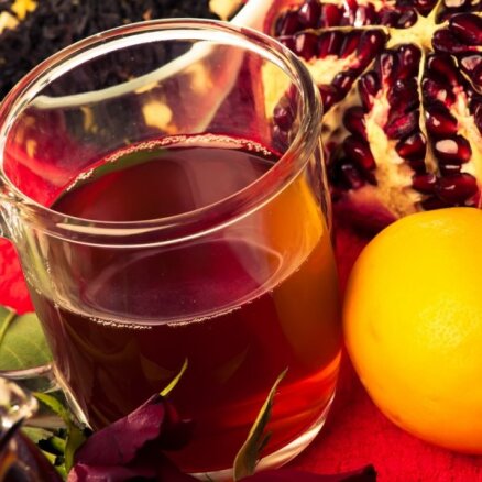 Grenadīna sīrups sildošām tējām – kā pagatavot mājās