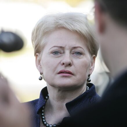 Президент Литвы Грибаускайте заявила о нежелании общаться с Путиным
