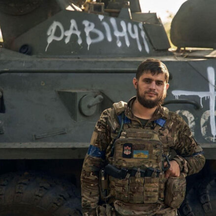 Bahmutā kritis Ukrainā slavenais cīnītājs, 'Da Vinči vilku' komandieris Kocjubailo
