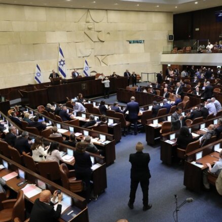 Izraēlas Knesets nobalso par savu atlaišanu