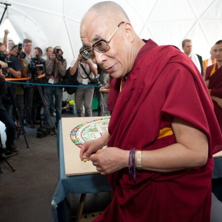 Далай -лама  в Таллине выразил надежду на поддержку Тибета странами Балтии