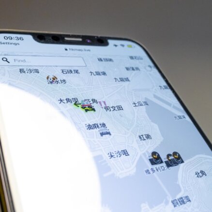 'Apple' pēc Ķīnas brīdinājuma izņem Honkongas protestētāju izmantotu lietotni