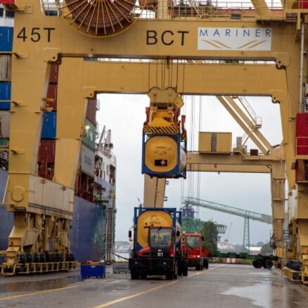 Грузооборот Рижского порта за десять месяцев вырос на 10,5%