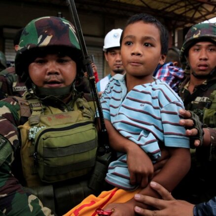 Atbalstu Filipīnu armijai Maravi sniedz ASV īpašo uzdevumu vienības