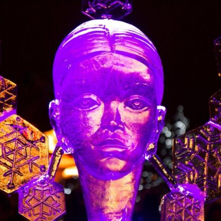 Древние божества во льду: 3 февраля в Елгаве появятся 60 новых ледовых скульптур
