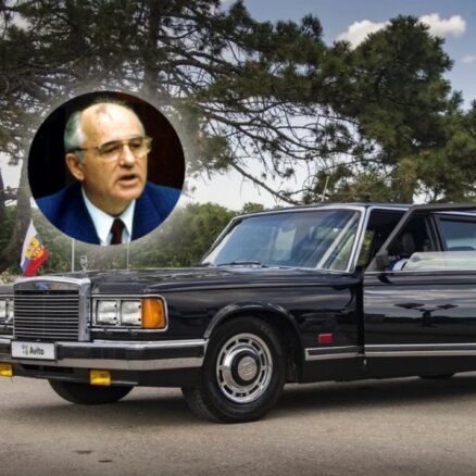 Foto: Gorbačova ZIL limuzīns pārdošanā nonācis par 330 tūkstošiem eiro