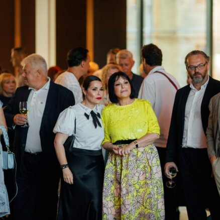 ФОТО: Инесе Галанте собрала знаменитых друзей на изысканный вечер в преддверии фестиваля