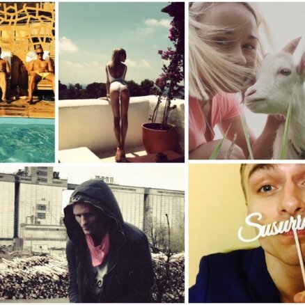 TOP 10 latviešu šovbiznesa zvaigznes 'Instagramā'