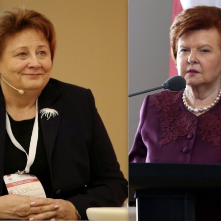 Vīķe-Freiberga un Straujuma saņēmušas starptautiskā foruma 'Sievietes - līderes politikā' apbalvojumu