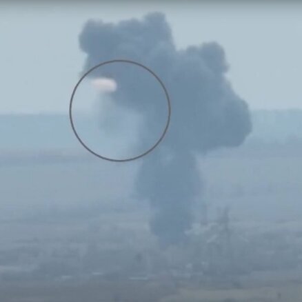 Video: Bahmutā notriekts okupantu bumbvedējs Su-24