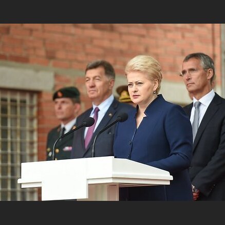 Грибаускайте: Литва доверяет США независимо от того, кто будет президентом