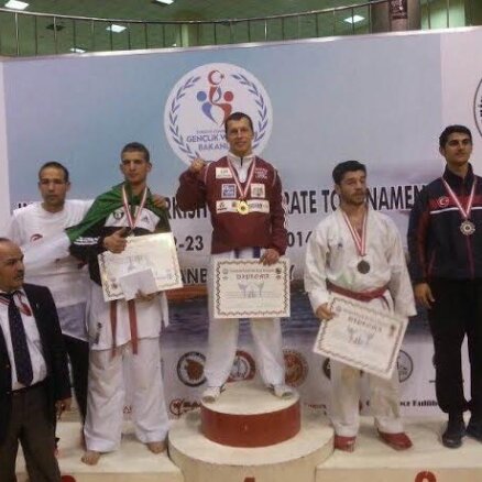 Садыков стал сильнейшим на Turkish Open Karate