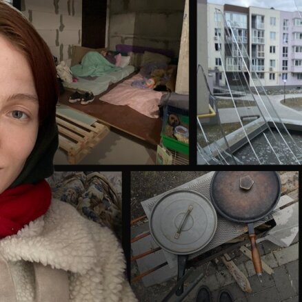 Ukrainiete pēc divām nedēļām asiņainās Bučas pagrabā: šobrīd droši nejustos arī Latvijā