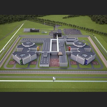 Постройка новой тюрьмы в Лиепае затягивается: расходы также превысят изначальные 78 млн. евро