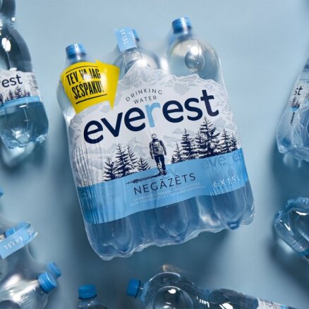 Pārdots ūdens zīmols 'Everest'