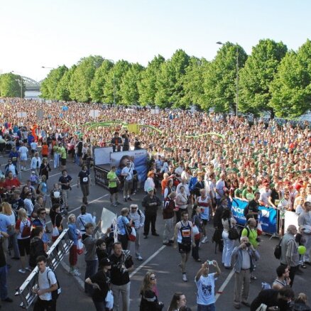 'Nordea' Rīgas maratonam reģistrēti jau 5000 dalībnieku