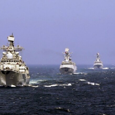 Arī Krievijas karakuģi dosies uz strīdīgajiem Dienvidķīnas jūras ūdeņiem