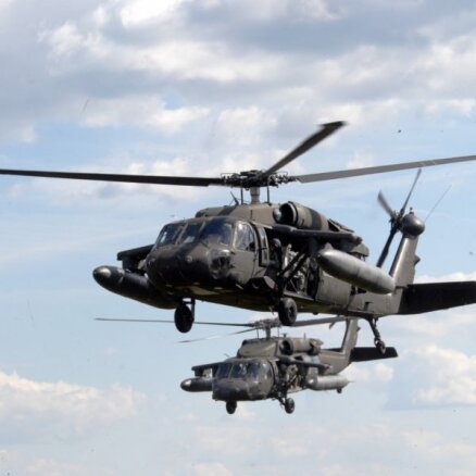 175 miljonu eiro vērto 'Black Hawk' iegāde stiprinātu NBS kaujas spējas, pauž ministrija