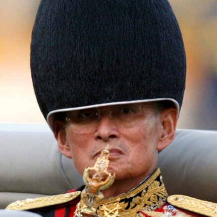 Miris pasaulē ilgāk valdošais monarhs Taizemes karalis Bhumibols Aduladejs
