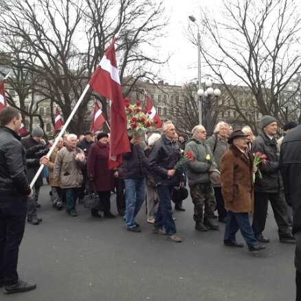 ОНЛАЙН: В Риге состоялось шествие латышских легионеров