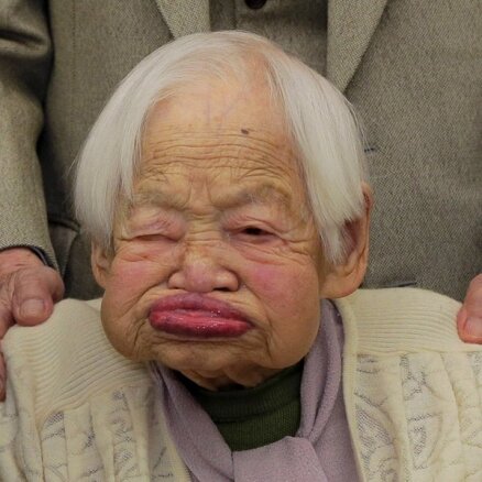 Foto: Kā izskatās pasaulē vecākā sieviete