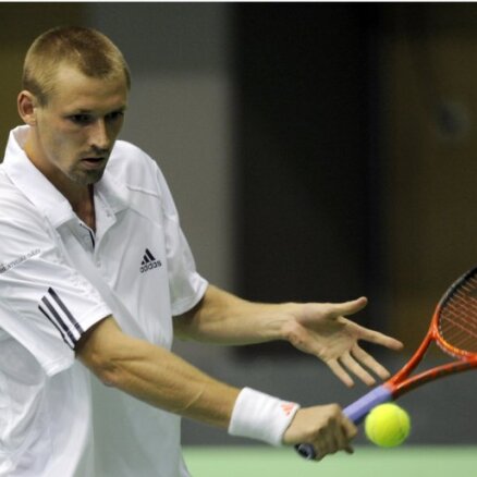 Теннисисты Латвии отдали Украине путевку рангом выше