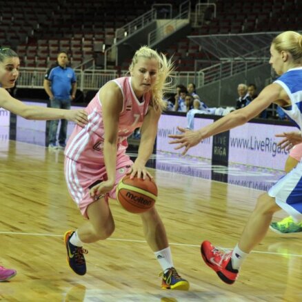 Latvijas basketbolistes gatavošanos Eiropas čempionātam sāk ar uzvaru